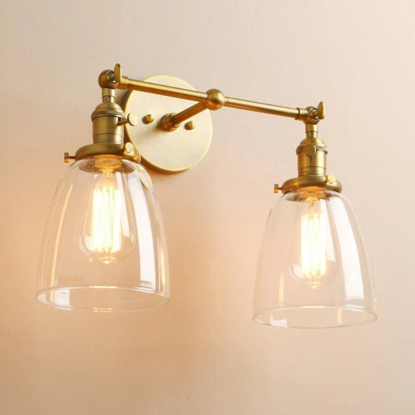 Two-Bulb Sedona Vintage Wall Sconce -Bathlova