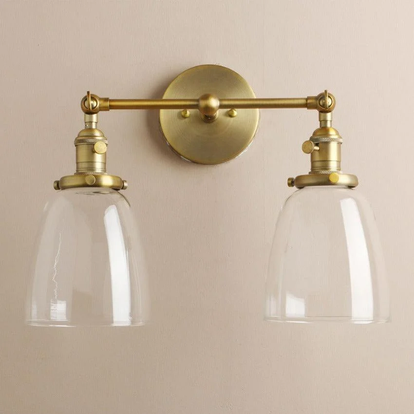 Two-Bulb Sedona Vintage Wall Sconce -Bathlova