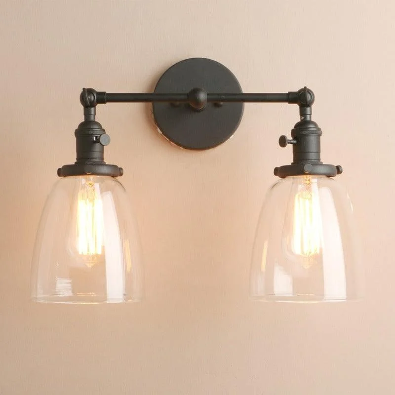 Two-Bulb Sedona Vintage Wall Sconce -Bathlova