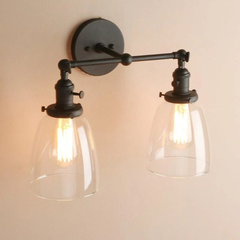 Two-Bulb Sedona Vintage Wall Sconce -Bathlova