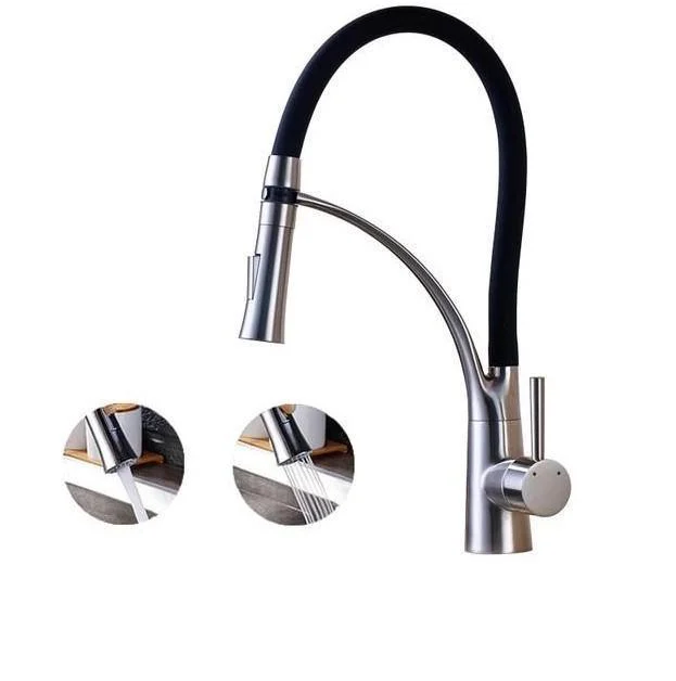 Two Function Kitchen Deck Mounted Pull Down Tap -Bathlova