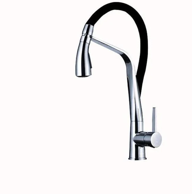 Two Function Kitchen Deck Mounted Pull Down Tap -Bathlova