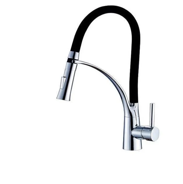 Two Function Kitchen Deck Mounted Pull Down Tap -Bathlova