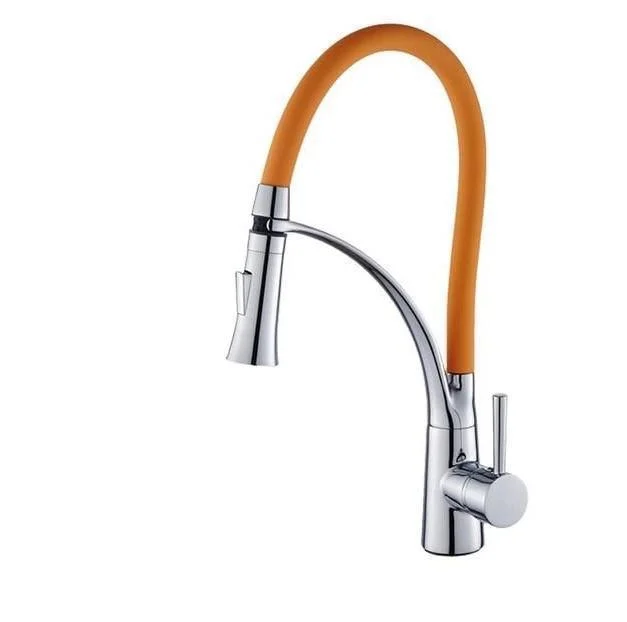 Two Function Kitchen Deck Mounted Pull Down Tap -Bathlova