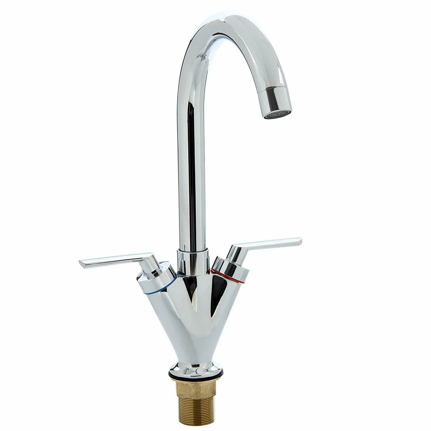 Two-handle Modern and Simple Design Kitchen Tap -Bathlova