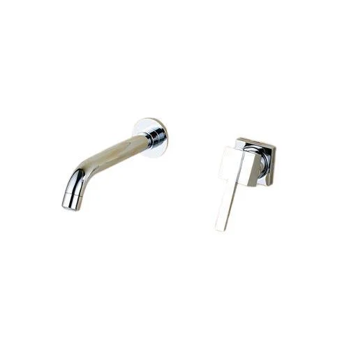 Two Holes Concealed Wall Mount Basin Tap -Bathlova