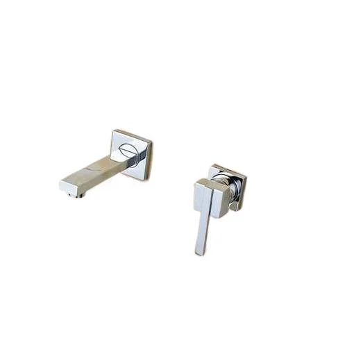 Two Holes Concealed Wall Mount Basin Tap -Bathlova