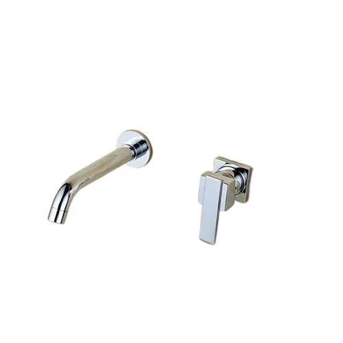 Two Holes Concealed Wall Mount Basin Tap -Bathlova