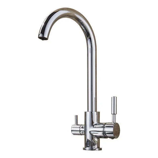 Two Holes Purification Kitchen Water Tap -Bathlova