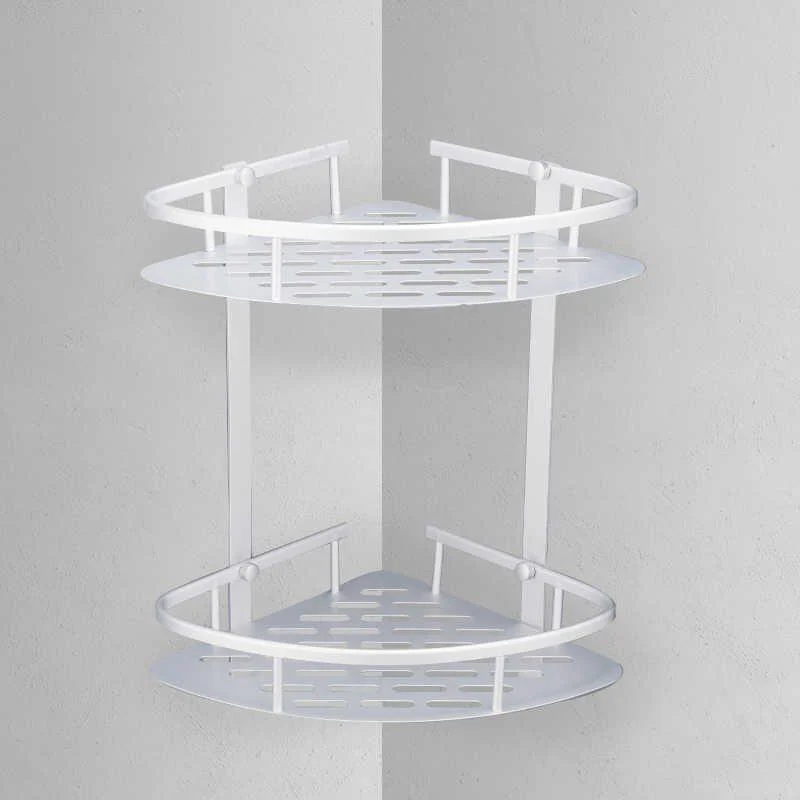 Two Tier Wall Mounted Bathroom Rack -Bathlova