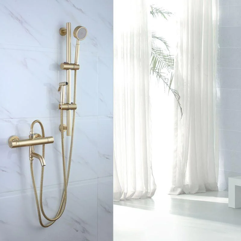 Ultra-Luxury Shower Trim Wall Mounted Included Hand Shower and Tap -Bathlova