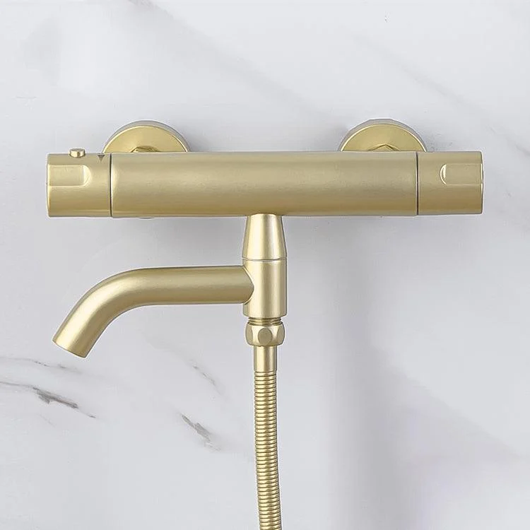 Ultra-Luxury Shower Trim Wall Mounted Included Hand Shower and Tap -Bathlova