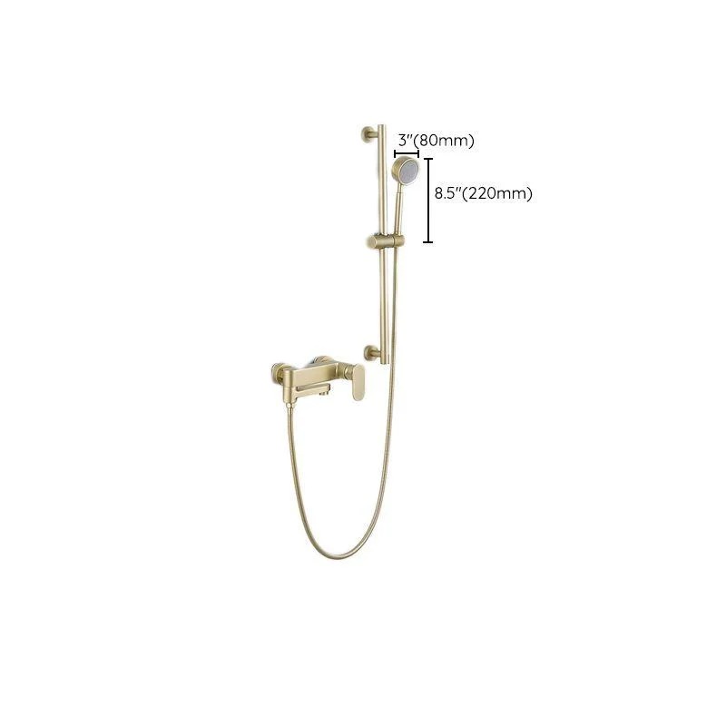 Ultra-Luxury Shower Trim Wall Mounted Included Hand Shower and Tap -Bathlova