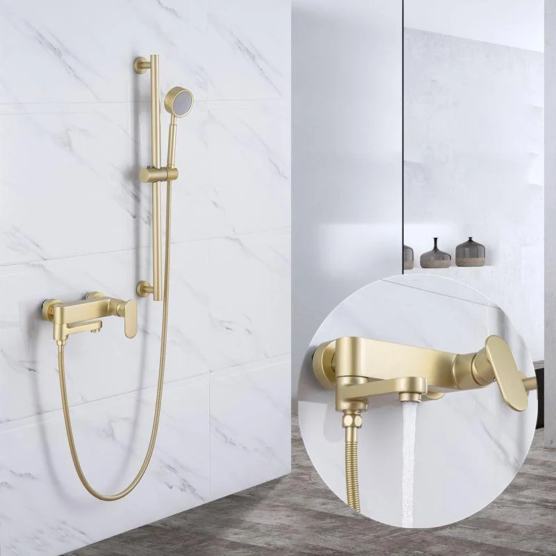 Ultra-Luxury Shower Trim Wall Mounted Included Hand Shower and Tap -Bathlova