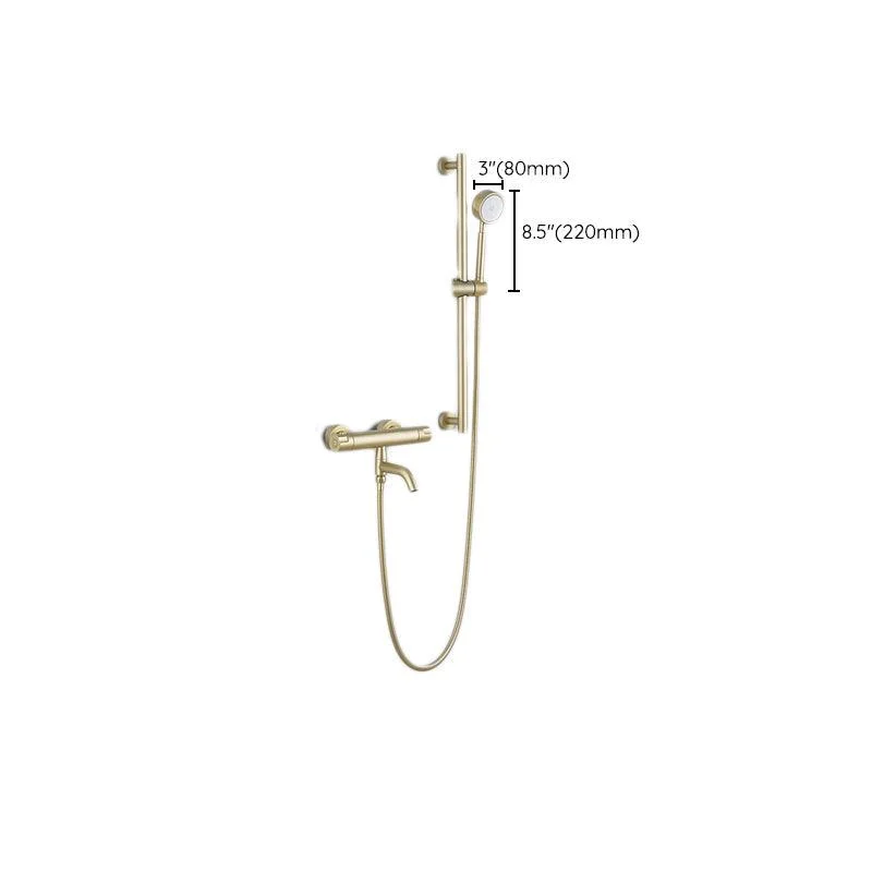 Ultra-Luxury Shower Trim Wall Mounted Included Hand Shower and Tap -Bathlova