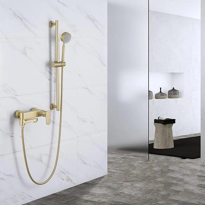 Ultra-Luxury Shower Trim Wall Mounted Included Hand Shower and Tap -Bathlova