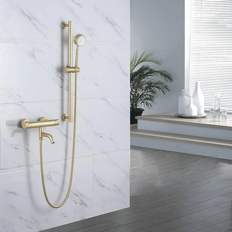 Ultra-Luxury Shower Trim Wall Mounted Included Hand Shower and Tap -Bathlova