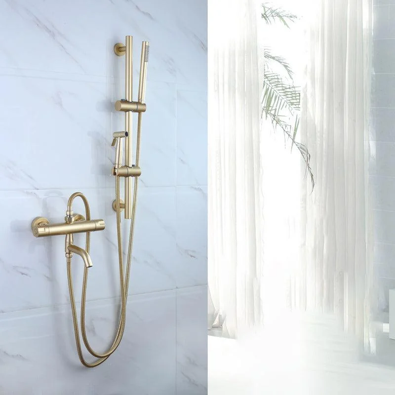 Ultra-Luxury Shower Trim Wall Mounted Included Hand Shower and Tap -Bathlova