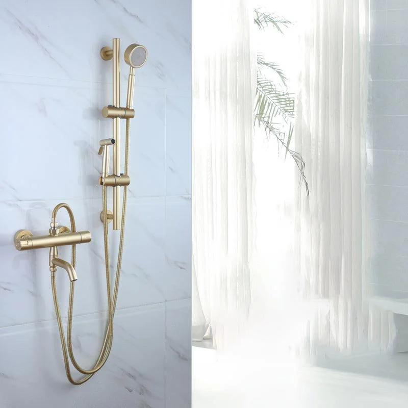 Ultra-Luxury Shower Trim Wall Mounted Included Hand Shower and Tap -Bathlova