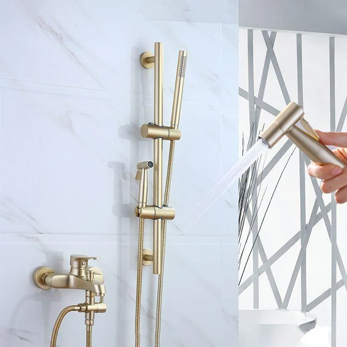 Ultra-Luxury Shower Trim Wall Mounted Included Hand Shower and Tap -Bathlova