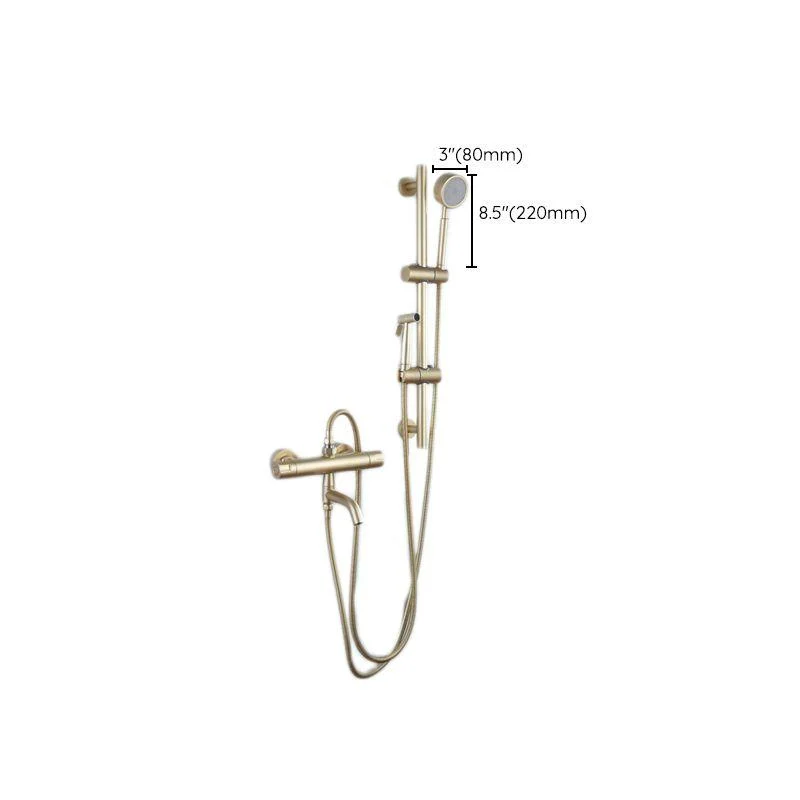 Ultra-Luxury Shower Trim Wall Mounted Included Hand Shower and Tap -Bathlova