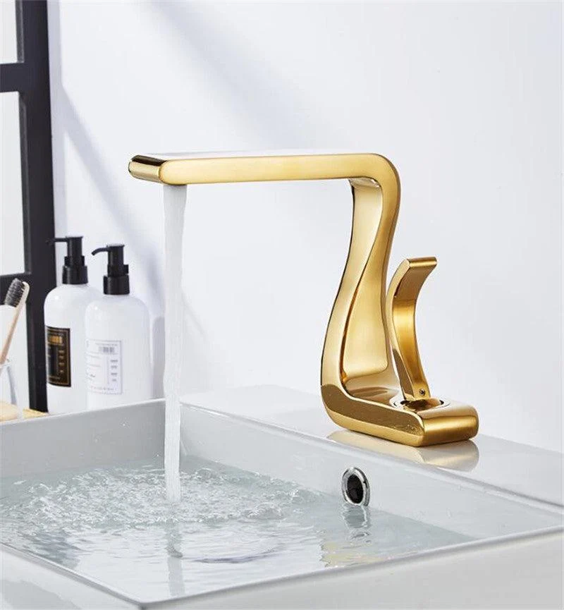 Valencia - Modern Curved Basin Tap -Bathlova