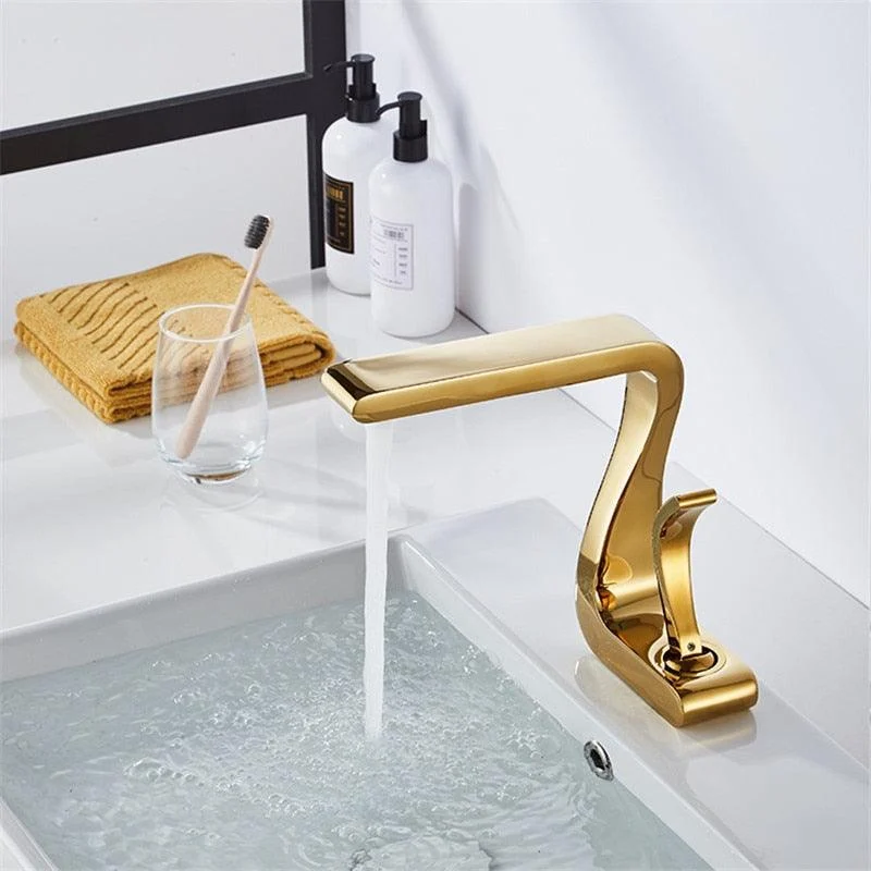 Valencia - Modern Curved Basin Tap -Bathlova