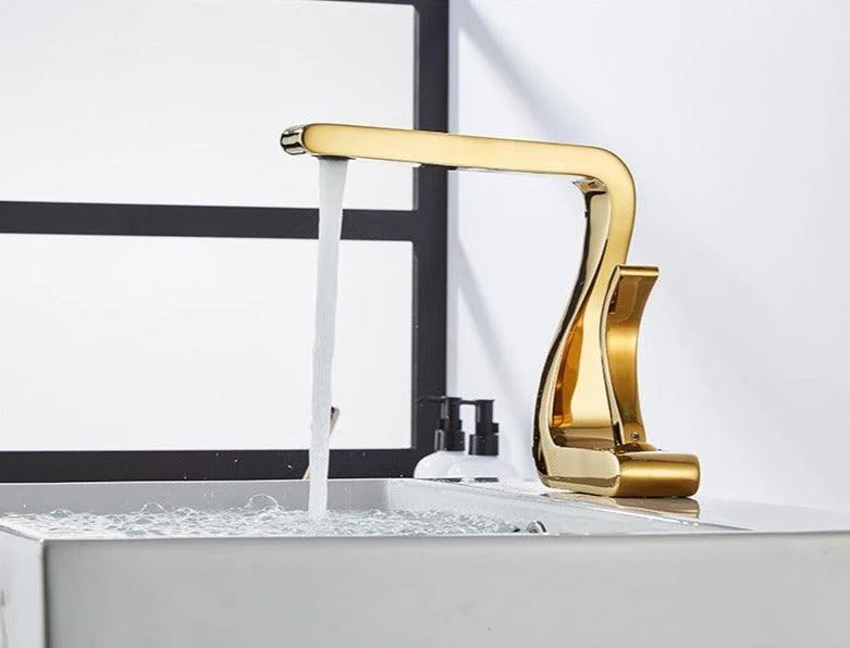 Valencia - Modern Curved Basin Tap -Bathlova