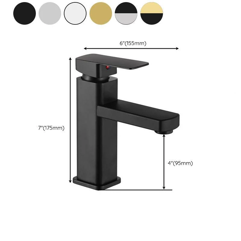 Vessel Sink Bathroom Tap Lever Handle Low Arc Vessel Tap -Bathlova