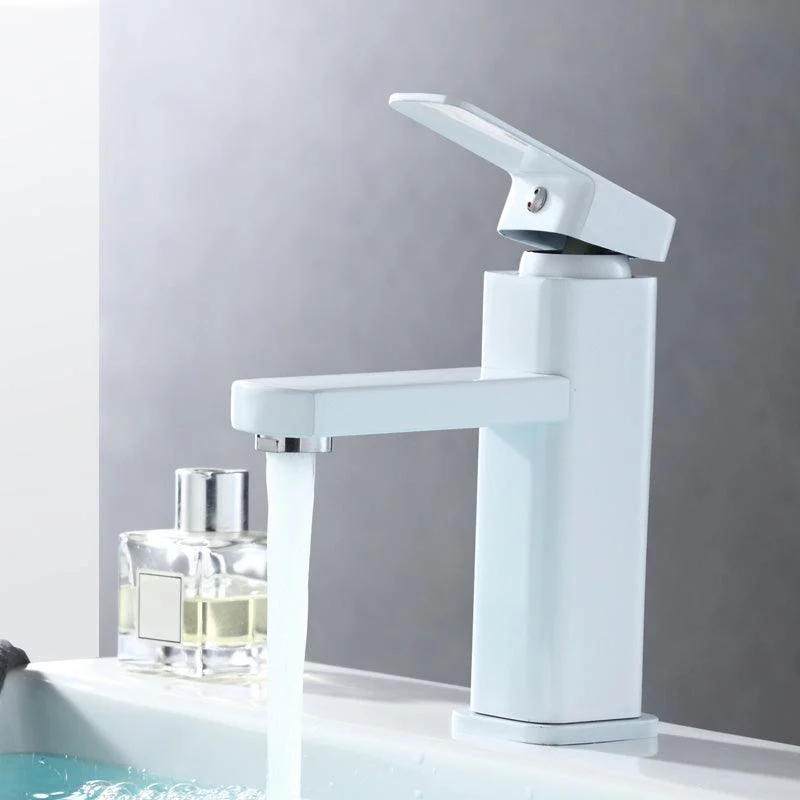 Vessel Sink Bathroom Tap Lever Handle Low Arc Vessel Tap -Bathlova