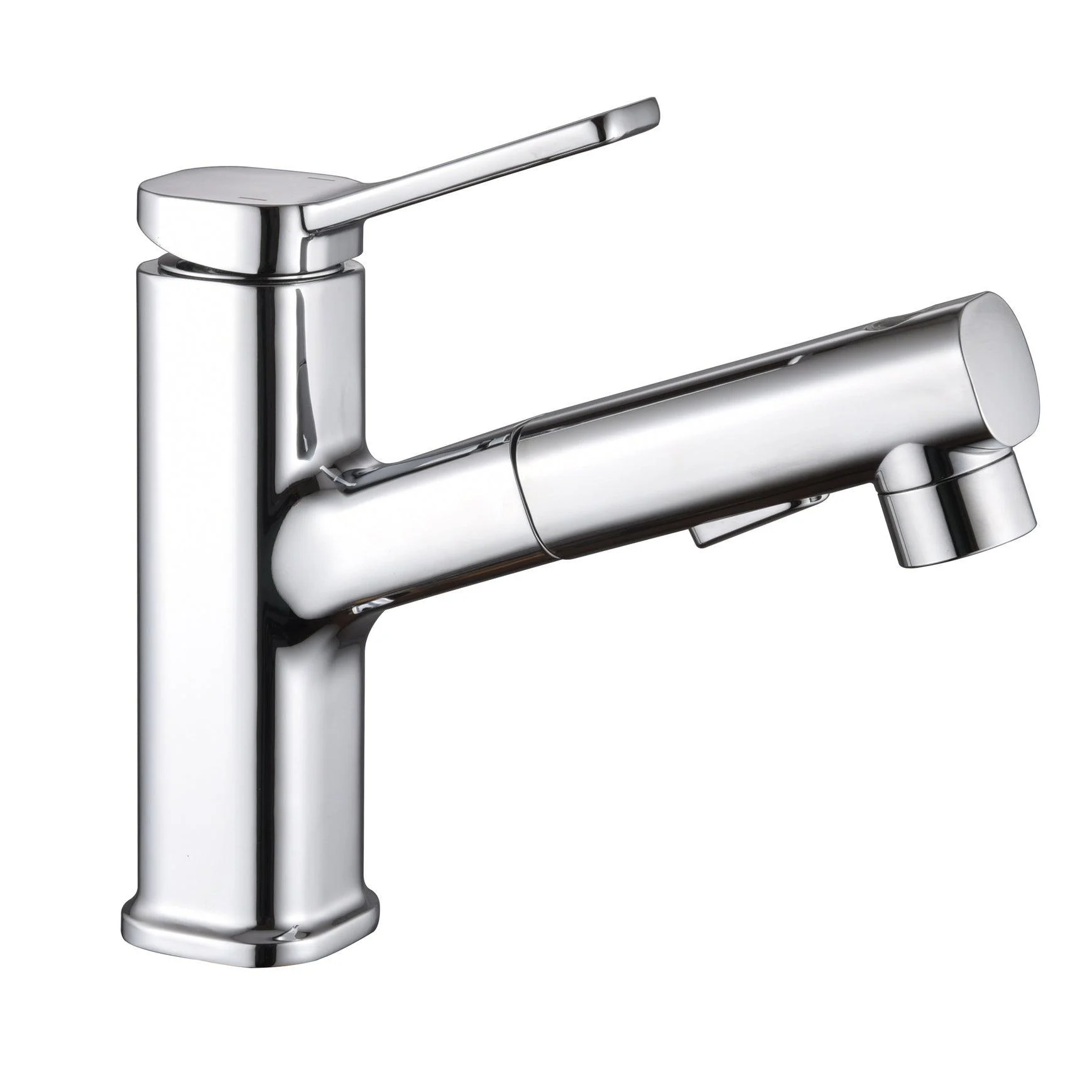 Vessel Sink Tap Contemporary Single Lever Handle Tap for Bathroom -Bathlova