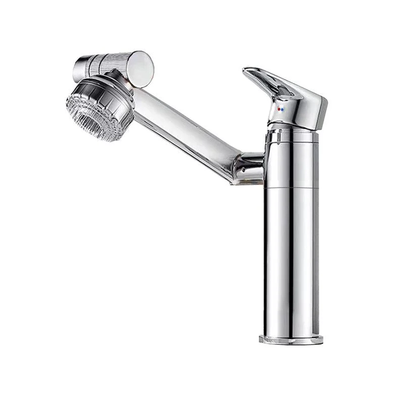 Vessel Sink Tap Glam Style Single Lever Handle Tap for Bathroom -Bathlova