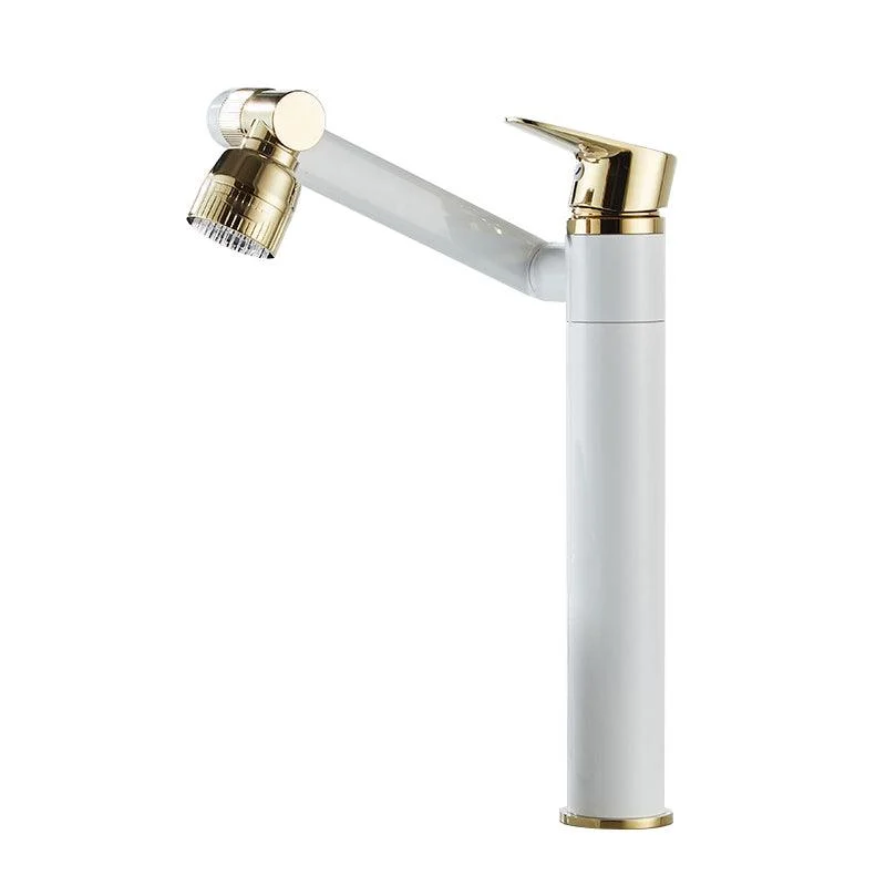 Vessel Sink Tap Glam Style Single Lever Handle Taps for Bathroom -Bathlova