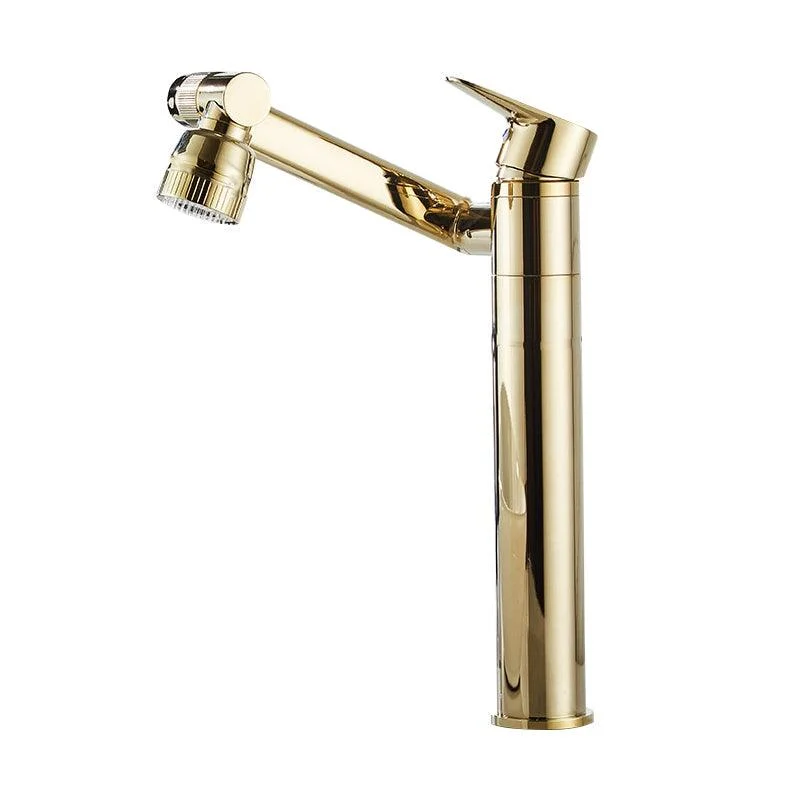 Vessel Sink Tap Glam Style Single Lever Handle Taps for Bathroom -Bathlova