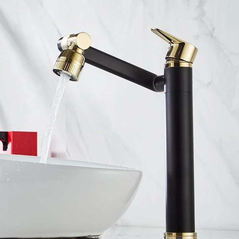 Vessel Sink Tap Glam Style Single Lever Handle Taps for Bathroom -Bathlova