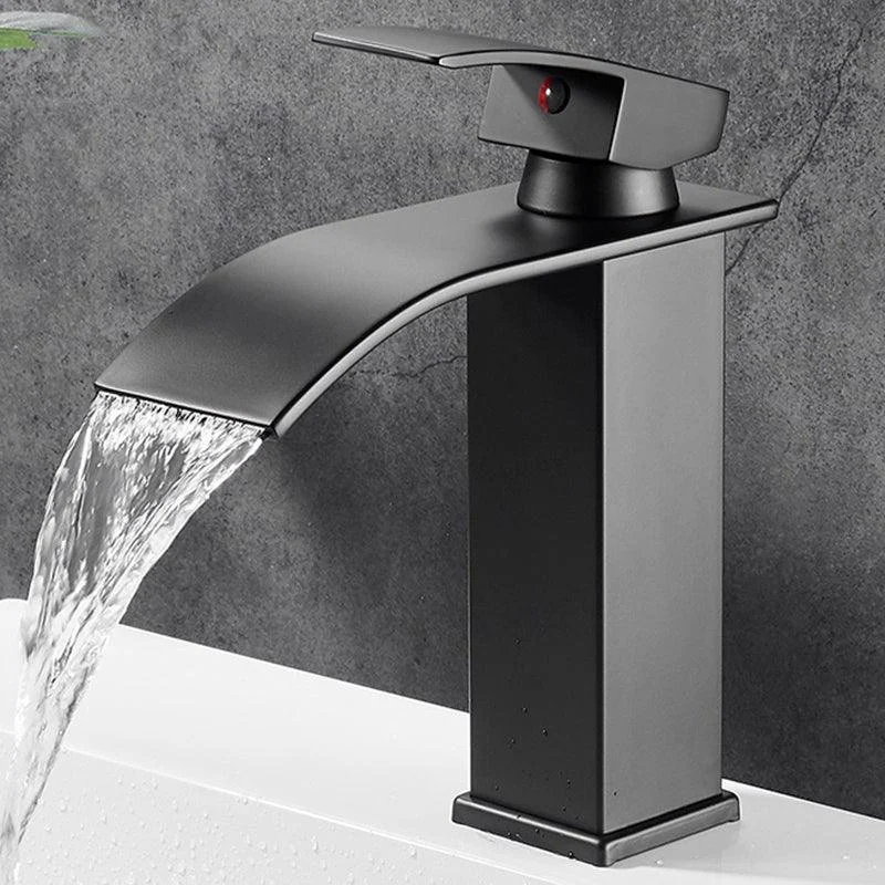 Vessel Sink Taps One Lever Handle Modern Taps for Bathroom -Bathlova