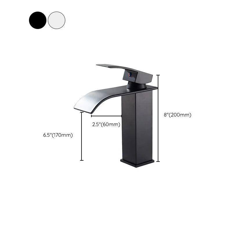 Vessel Sink Taps One Lever Handle Modern Taps for Bathroom -Bathlova