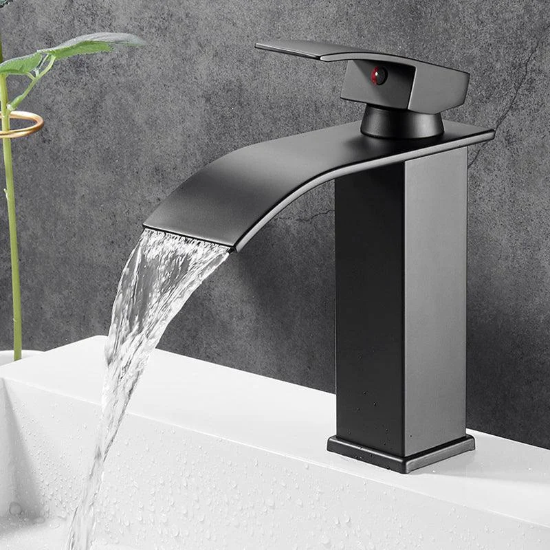 Vessel Sink Taps One Lever Handle Modern Taps for Bathroom -Bathlova