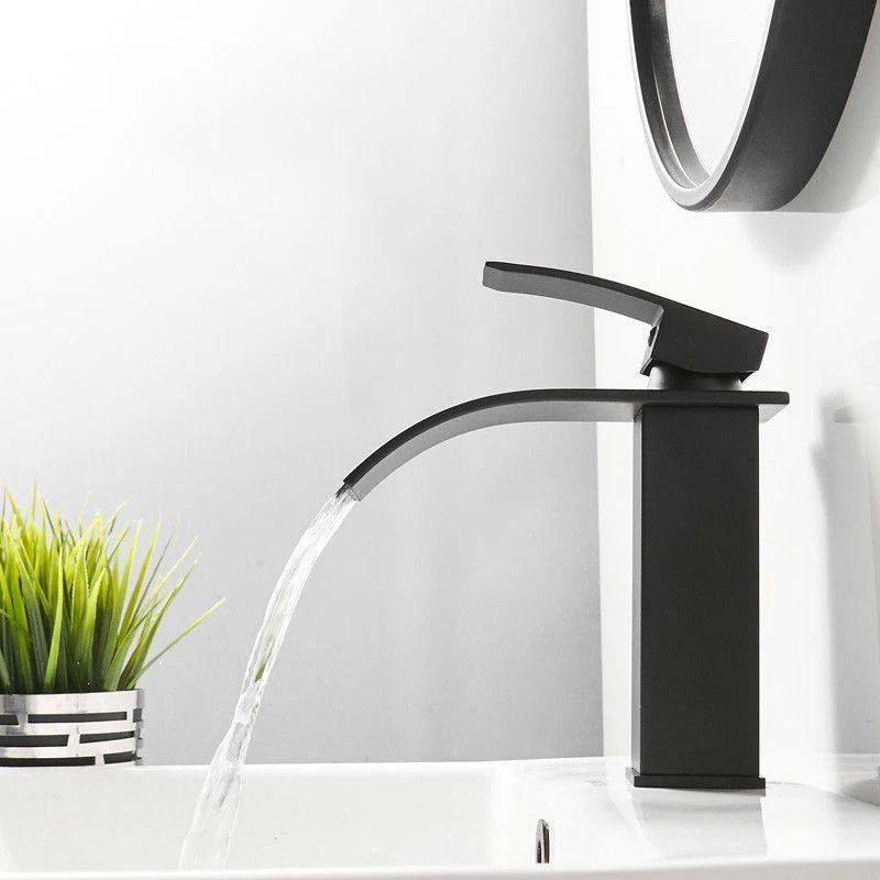 Vessel Sink Taps One Lever Handle Modern Taps for Bathroom -Bathlova