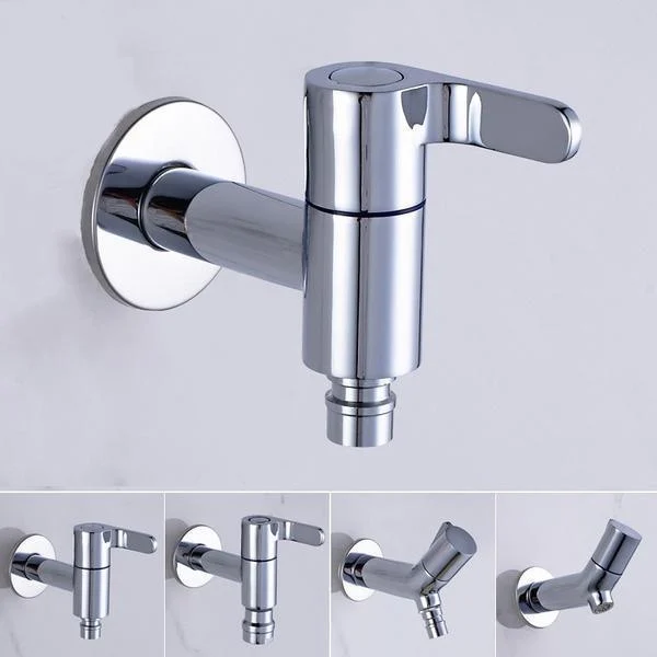 Wall Mount Bathroom Corner Washing Machine Taps -Bathlova