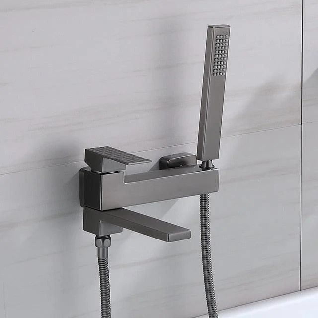 Wall Mount Bathroom Tub Mixer Tap with Hand Shower Bidet Set -Bathlova