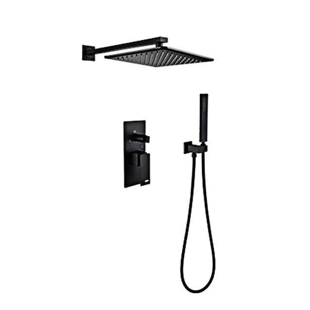 Wall Mount Concealed Shower Tap Dual-Function Shower System -Bathlova