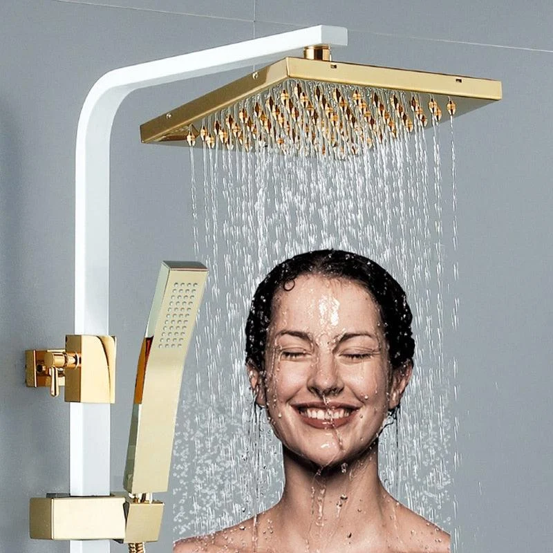 Wall Mount Digital Display Shower Set Smart Thermostatic Shower System -Bathlova