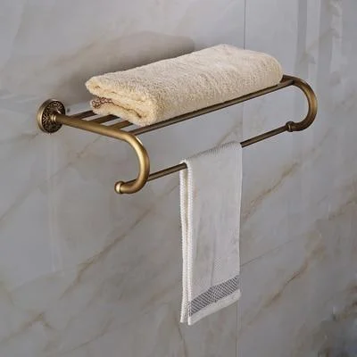 Wall Mount Retro Style Bathroom Towel Holder -Bathlova