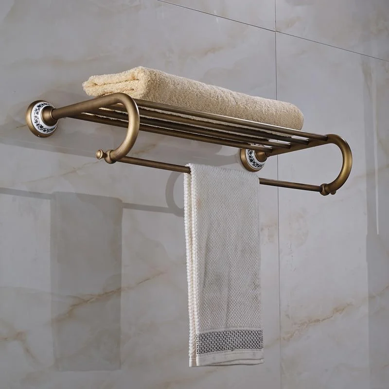 Wall Mount Retro Style Bathroom Towel Holder -Bathlova