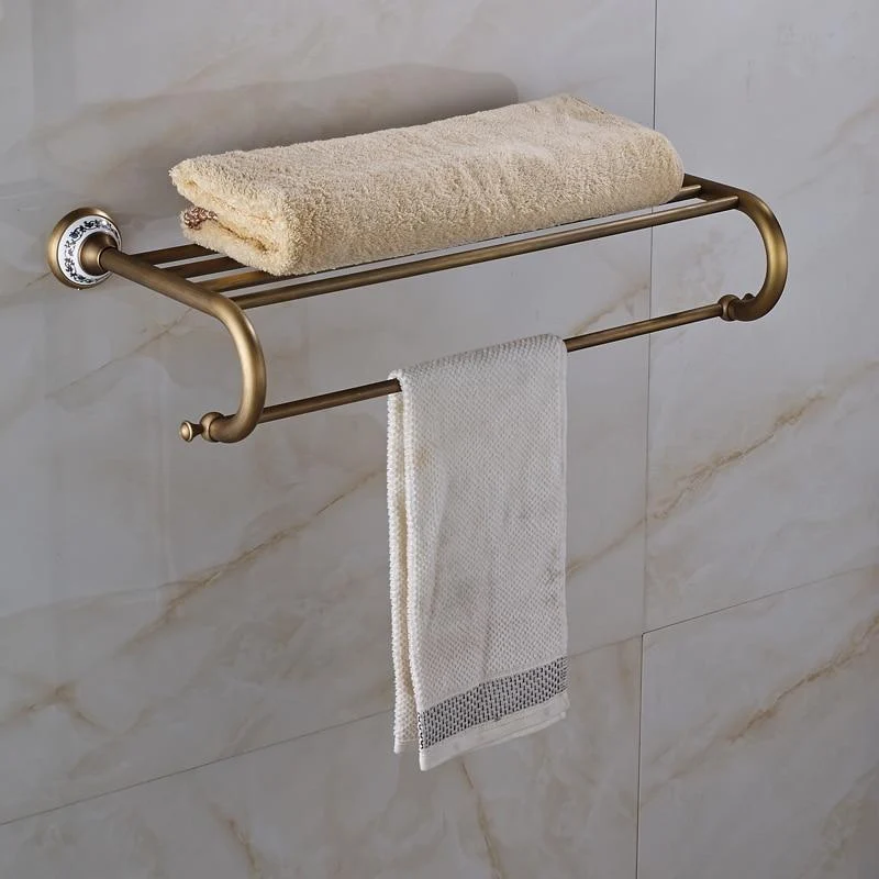 Wall Mount Retro Style Bathroom Towel Holder -Bathlova