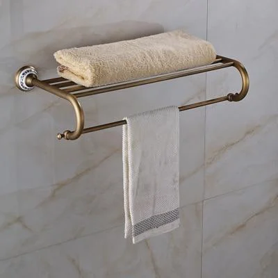 Wall Mount Retro Style Bathroom Towel Holder -Bathlova