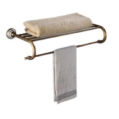 Wall Mount Retro Style Bathroom Towel Holder -Bathlova