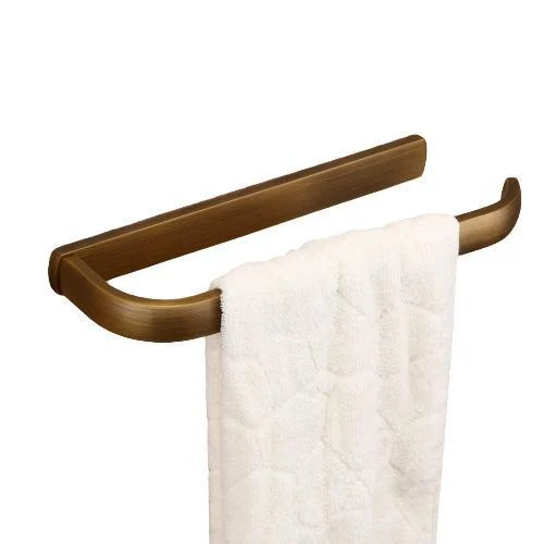 Wall Mount Single Bar Towel Holder -Bathlova