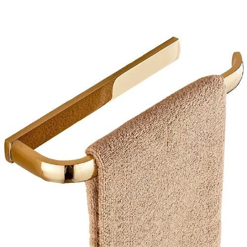 Wall Mount Single Bar Towel Holder -Bathlova